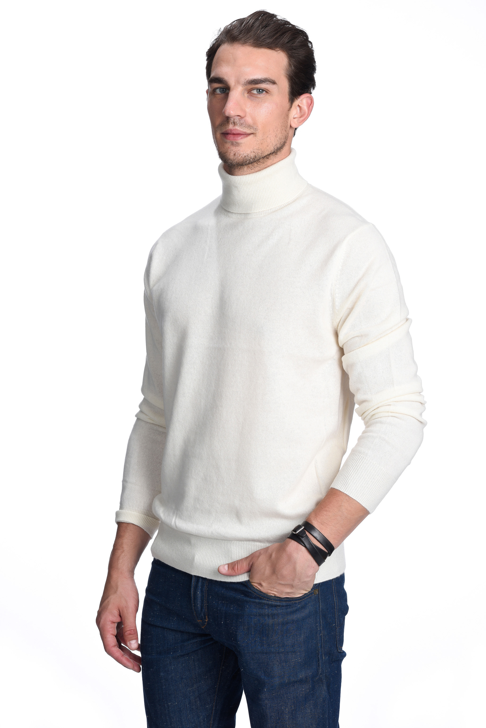 pure cashmere turtleneck sweater